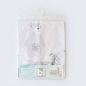 Bibaby Bear Family Muşamba Alt Açma 65181 Ekru - 2