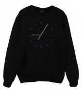 Atatürk 10 Kasım Baskılı Sweatshirt  SİYAH M - 1