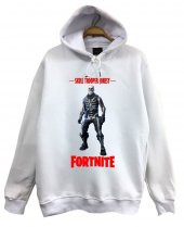 Fortnite Baskılı Sweatshirt  BEYAZ XS - 1