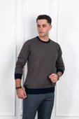 WOOLEN WORLD KUŞ GÖZÜ SIFIR YAKA REGULAR FİT ERKEK KAZAK - 10