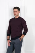WOOLEN WORLD KUŞ GÖZÜ SIFIR YAKA REGULAR FİT ERKEK KAZAK - 6