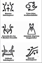 Kadın Korse Göbek,basen,göğüs,kalça Için Tüm Vücut Sıkılaştırıcı Toparlayıcı - 4