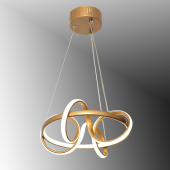 TT Aydınlatma TT003-ESK  Sarmal Modeli Eskitme Boyalı Led Avize - 1