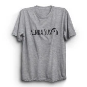 Among Us Kinda Sus Oyun Baskılı Tshirt  Gri 5XL - 1