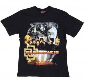 Rammstein Baskılı Lisanslı T-shirt  SİYAH XS - 1