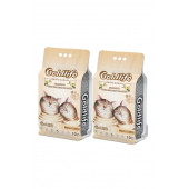 GOLDLİFE Premium Vanilya Kokulu Kedi Kumu 10 Lt X 2 Adet - 1