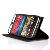 HTC Desire EYE Gizli Mıknatıslı Premium Magnum Kılıf Beyaz - 3