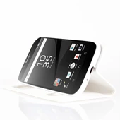 Sony Xperia Z5 Premium Gizli Mıknatıslı Pencereli Magnum Kılıf Beyaz - 2
