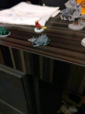 Dire Rat Minyatürü Tilescape Dungeons Critters Serisi Model Figür - 2
