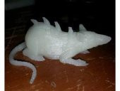 Dire Rat Minyatürü Tilescape Dungeons Critters Serisi Model Figür - 6