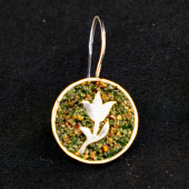 Mozaik Taşlı Küpe - 2