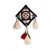 Siyah Kare Cimcime Pano - 1