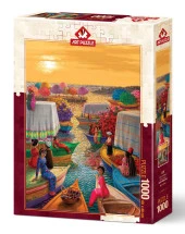 Art Puzzle Çiçek Limanı 1000 Parça Puzzle - 1