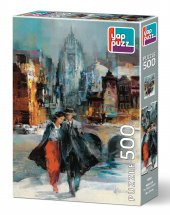 Yappuzz Mutlu Çift 500 Parça Puzzle - 1