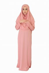 PUDRA FERMUARSIZ NAMAZ ELBİSESİ - 1