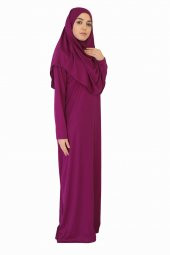 AÇIK MÜRDÜM FERMUARSIZ NAMAZ ELBİSESİ - 2