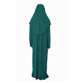 KABE YEŞİLİ FERMUARLI NAMAZ ELBİSESİ - 2