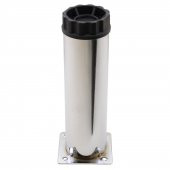 Akça Ayarlanabilir Mobilya Kanepe Koltuk Baza Yükseltme Yükseltici Ayağı Metal Ayakları 15 Cm Krom - 4