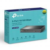 TP-LINK TL-SF1009P 9 PORT M.ÜSTÜ-8İ PoE SWITCH,65 - 2
