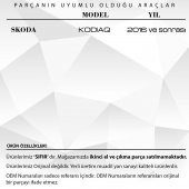 Skoda Kodıaq için Ayna Kovan Altı Sağ-Sol - 2