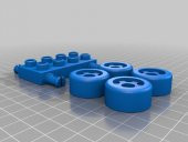 Duplo Uyumlu Araba Üssü 2 X 4 Plastik Aparat - 7