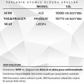 Audi A3, Volkswagen Passat, Seat Leon için Ayna Kovanı - 2