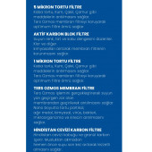 CONAX AÇIK KASA 5 Lİ FİLİTRE SETİ ORJİNAL CONAX MEMBRANLI (TÜM AÇIK KASA CİHAZLAR İÇİN) - 7