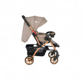 4 Baby Active Gold Travel Sistem Bebek Arabası Kahverengi - 3