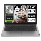 Lenovo ThinkBook 15 21DJ00G9TX02 i7-1255U 16GB 512SSD+1TBSSD MX550 15.6" FullHD FreeDOS Taşınabilir Bilgisayar - 1