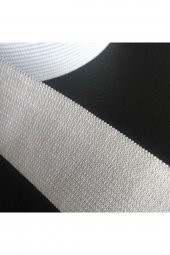 Lastik  beyaz 5,5cm Enli Yassı Lastik 3 Metre Bel Paça Etek Lastiği - 2