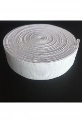 Lastik beyaz 5,5cm Enli Yassı Lastik 3 Metre Bel Paça Etek Lastiği - 4