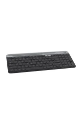 Logitech Slim Kablosuz Gri Bluetooth & Usb Q Türkçe Klavye Bluetooth thumbnail 1