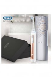 Oral-B Genius X AI Art of Brushing RoseGold Şarj Edilebilir Diş Fırçası (4210201295655) - 7