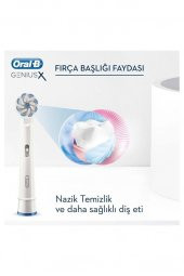 Oral-B Genius X AI Art of Brushing RoseGold Şarj Edilebilir Diş Fırçası (4210201295655) - 8
