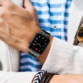 Apple Watch Ultra 49mm Kordon KRD-63 Metal Kordon - 8