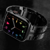 Apple Watch 7 45mm KRD-63 Metal Kordon - 11