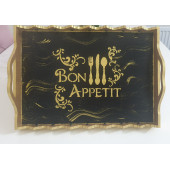 Bon Apetit Ahşap Tepsi - 1