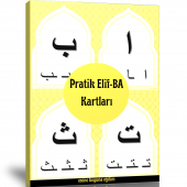 Pratik Elif-BA Kartları (Laminasyonlu SERT Kartlar) - 1