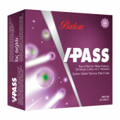Balen VPass Kara Mürver Beta Glukan Zerdeçal Çinko ve C Vitamini 1000 Mg 30 Tablet - 1