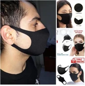 Yıkanabilir Nano Siyah Koruyucu Yüz Ağız Maskesi - 5