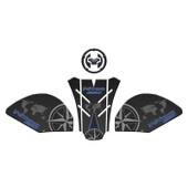 Skm Suzukı V-Strom 650 2021 - 2024 Uyumlu Tank Pad Set 001 - 1