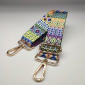 MORDİNO Bohem Sarı Klipsli Çanta Askısı - 1