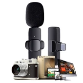 Kablosuz yaka mikrofonu Type C wireless harici yaka mikrofonu - 3