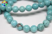 Turkuaz Taşı YARIM Dizi Royal Quality 8mm (18cm uzunluğundadır) thumbnail 1