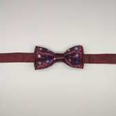 MORDİNO Soft Geçişli Bordo Çocuk Papyon - 1