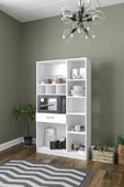 AEKA Ae-3080 Anka Beyaz Çok Amaçlı Mutfak Dolabı & Banyo Dolabı 6 Kapaklı, 1 Çekmeceli - 6