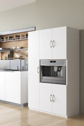 AEKA Ae-3030 Duygu 5 Kapaklı Beyaz Çok Amaçlı Mutfak, Banyo,kiler,balkon Dolabı - 1