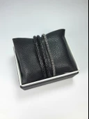 JTAW23ÇEB1111 PASLANMAZ ÇELİK ve HAKİKİ DERİ KOMBİN BİLEKLİK KUTULU GARANTİLİ thumbnail 5