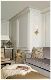 Renkli Duvarlar Dekoratif Boyanabilir Duvar Çıtası 2,5 cm x 120 cm - 1