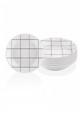 The Mia Daily Tunes Yemek Tabağı  - 6lı Set 20 Cm - 2
